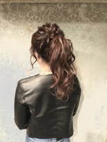美容室 ソーイ(Soii)&nbsp;ポニーテールでハイスタイル