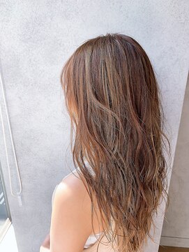 ヘアサロンエム 川越(HAIR SALON M) 外ハネボブ/アッシュブラウン/ネオウルフ/デザインカラー
