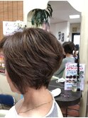 グラデーション ボブ