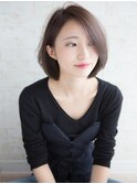 【お仕事頑張る女子おススメ♪】ON/OFF両用ミディアムボブ