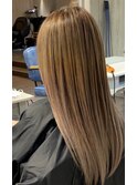 髪質改善×ハニーベージュ　(桜木町・日ノ出町)