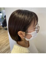 ネオヘアー 曳舟店(NEO Hair)&nbsp;ぱつっと丸みボブ(吉田)