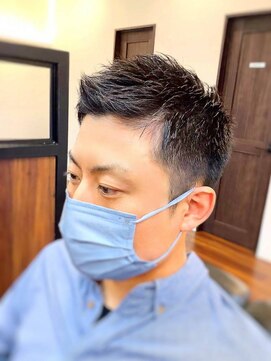 カルム 西日暮里(Calme) アップバング ベリーショート ソフトモヒカン