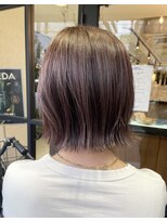 アイフィール アヴェダ 瑞江店(i feel AVEDA)&nbsp;【林】ストレートボブ　ラベンダー