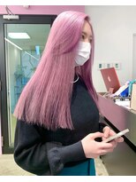 ディーカヘアーセンダイ(Di KA HAIR sendai)&nbsp;pink lavender/ピンクラベンダー/ペールピンク/ハイトーン
