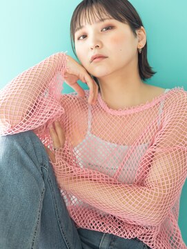アイボリー(ivory) 【ivory】耳かけボブ＊パラパラ前髪《田中》