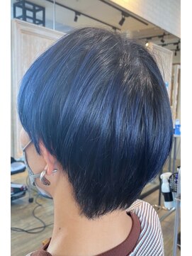 ラポールヘア 小山店 ネイビーブルー