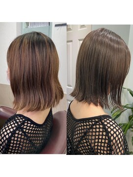 トゥーリ 薬院店(tuuli) tuuli miyuハイライトビフォーアフターNo.2