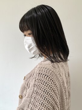 フォーク FOLK 【FOLK】高校生もかわいく☆似合わせ内巻きミディアムボブ♪