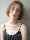 大人可愛い前髪/ミディアム/ボブ/20代30代/原宿/表参道