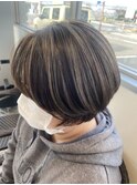 【EARTH/A東川優美】白髪ぼかしハイライト