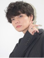 ルックグッドストア タカラヅカ(LOOK GOOD STORE TAKARAZUKA)&nbsp;波巻きマッシュパーマウルフビジカジ1002