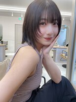 サンド 池袋(sand)&nbsp;前髪/マチルボブ/ピンクベージュ/インナーグレージュ/髪質改善