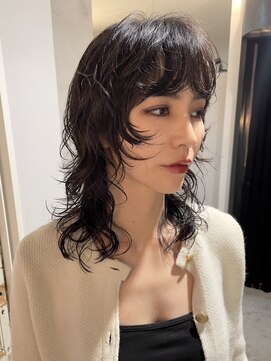 ノラ ヘアーサロン(NORA HAIR SALON) 【小杉拓馬】ウルフパーマ