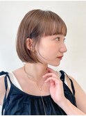 小顔ショート/ミニボブ/ボブ/似合わせカット/ショートヘア