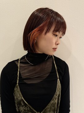 サンデイズド(SUNDAZED) 【インナーカラー】ケアブリーチ&髪質改善カラー+ケア TR