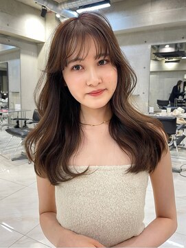 サイン 渋谷(SIGN) ザクザクレイヤーカット巻き方簡単ロング韓国アイドル表参道渋谷