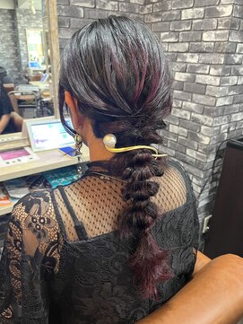 リリー シンジュク(Lilly) 【Lilly新宿】#個性派カラー#編みおろしセット#アレンジ