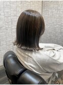 ナチュラルハイライト/ファーストグレイ/白髪ぼかし