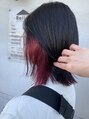 ヘアメイク ラリス(hair make Rallis)&nbsp;インナーカラーでデザイン性のあるスタイルに♪