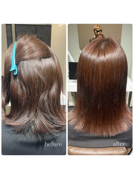 エイジングケアイフドット 明石大久保(if.) 超高濃度水素プレミアムエイジングケアストレート#縮毛矯正