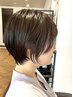 カット＋カラー＋（軽ダメージ向け）補修、保湿＆バッファーTR　￥10000