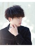 王道!無造作マッシュ!ゆるスパイラルパーマ!