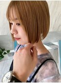切りっぱなしボブ