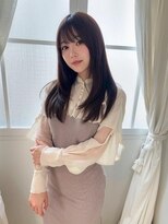 大人可愛い20代30代40代インナーカラー小顔ウルフレイヤーボブ
