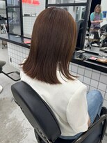 ジルスタジオ(JILL STUDIO) JILL STUDIO ミディアムボブ×ミルクティーアッシュブラウン