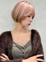 アッシュ 中野店(Ash)&nbsp;イメチェン/似合わせカット/フルバング/レッドブラウン/中野