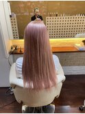 ピンクベージュカラー
