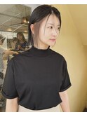 インナーカラー/ボブ