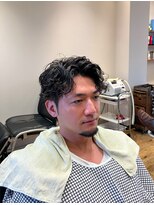 ヘアーズヨシオカ(HAIR'S YOSHIOKA) アップバングツイストスパイラルパーマ
