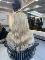 ラピス 渋谷本店(Lapis) ホワイトブロンド/外国人風/ケアブリーチ/エクステ