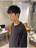 メンズボディパーマ