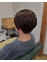 ヘアアトリエ ナイン 岡部店(hair atelier nine) イメチェン/ラベンダーミルクティー/刈り上げマッシュ/福島市