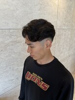 アメラボ 植田山店(Amelab)&nbsp;名古屋天白区フェードカット×ラルフカール　夏　バーバー