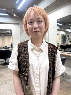 ソイ 下北沢(soi) エフェクトブリーチ／ペールオレンジ