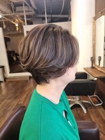 ネオヘアー 谷町九丁目店(Neo hair)&nbsp;大人ハイライト×ショート