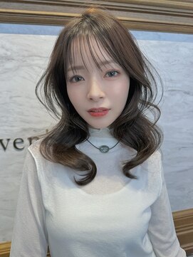 ロンドアベニール 北千住(Lond avenir) くびれヘア/顔周り/韓国/レイヤーカット/黒髪/ロング/前髪北千住
