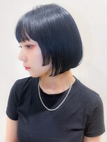 スウド(Swd) 姫カット&ミニボブ/暗髪/顔周りカット