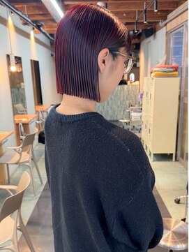 シロ(siro) 【32.ショート×ブリーチ・ダブルカラー】髪質改善・学割も人気