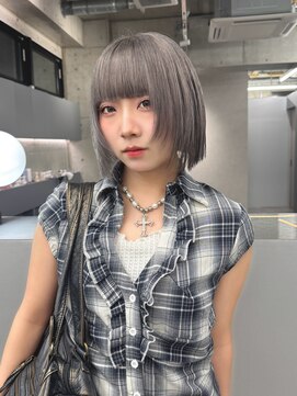 ボブレイヤー　シルバーグレー