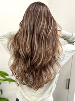 ジルブラン 横浜関内(JIL BLAN) ミルクティーベージュダブルカラーハイライトバレイヤージュ