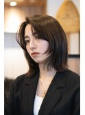 大人気顔周りレイヤー＊ミディアムレイヤー＊レイヤーボブ＊銀座