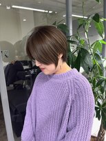 ジービージー(GBG) くびれショートボブ40代50代グレイカラー白髪染め白髪ぼかし