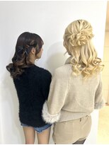 ルノンルージュ(Renon Rouge)&nbsp;ハーフツイン、くるみちゃんヘア