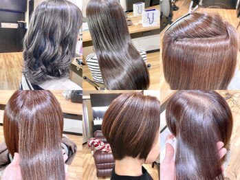 ソーコ 南浦和(SOCO.)の写真/白髪のせいで、ヘアスタイルを楽しめないと悩んでいる方へ。SOCOは白髪を明るくお洒落に染める専門店です