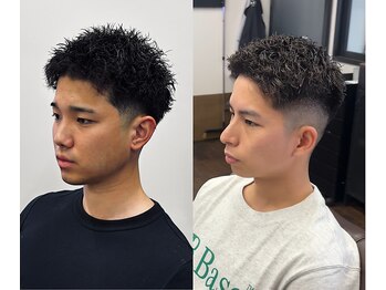 バタクラン(BATACLAN)の写真/【名鉄岐阜駅~徒歩5分】ハードパーマ×フェードの技術特化型バーバー。[メンズ/メンズカット/理容室/眉毛]